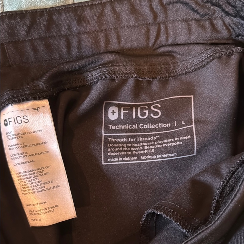 COPY - Figs Technical Collection Brown Scrub Pants